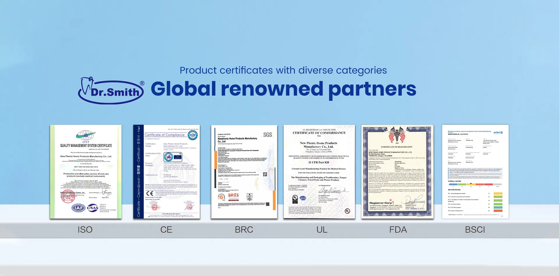Certificates
