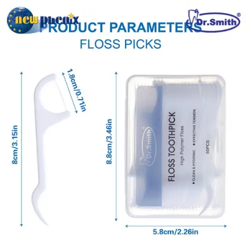 Portable 50 Dental Floss Picks Per Box (4).png
